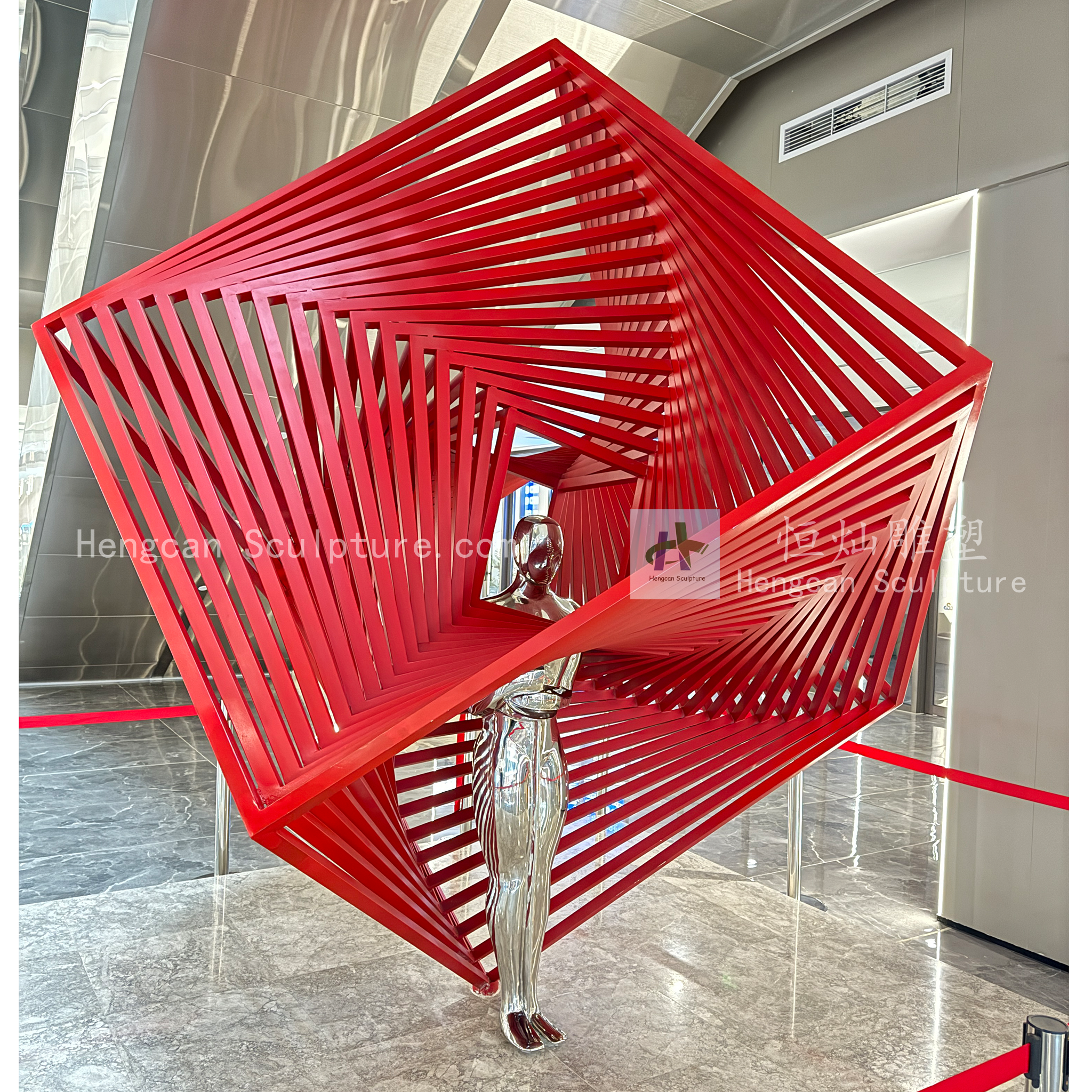 Stainless Steel Sculpture 1